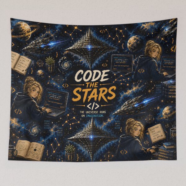Item preview, Code the Stars Starship Engineer designed and sold by Omni Craft .