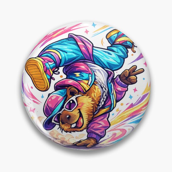 Item preview, Dance Crew Capybara Pop Star Energy designed and sold by NovaMoodCo.