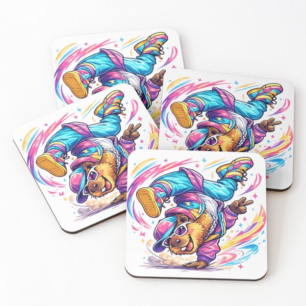 Item preview, Dance Crew Capybara Pop Star Energy designed and sold by NovaMoodCo.