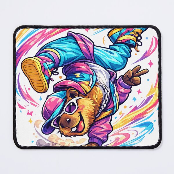 Item preview, Dance Crew Capybara Pop Star Energy designed and sold by NovaMoodCo.