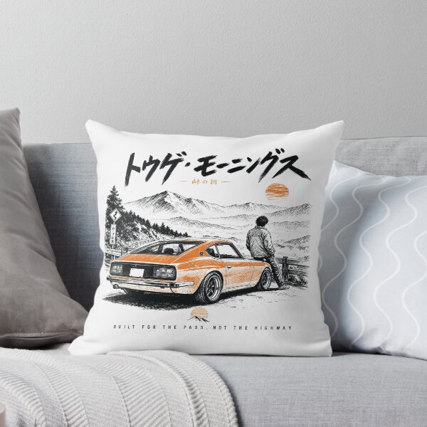 Item preview, Touge Mornings, Classic Japanese Coupe Vintage Car Art designed and sold by NullSpacePrints.