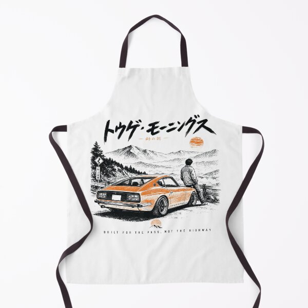 Item preview, Touge Mornings, Classic Japanese Coupe Vintage Car Art designed and sold by NullSpacePrints.