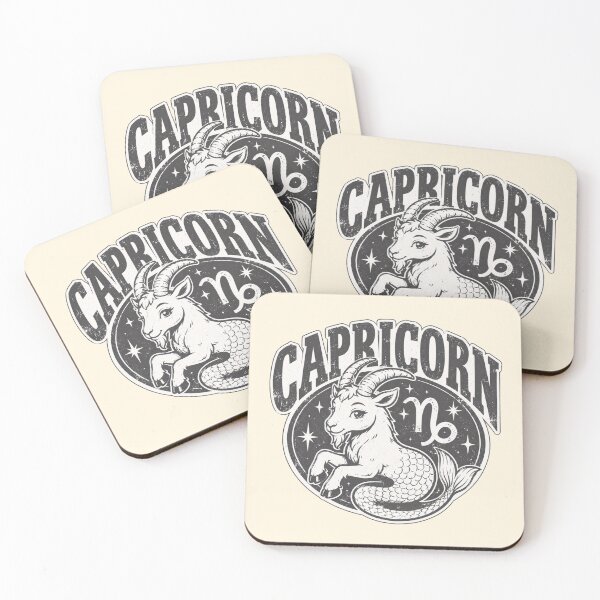 Item preview, Capricorn Zodiac Sea Goat Vintage Astrology Design | Retro Horoscope Gift for Capricorn Astrology Lovers designed and sold by TheStephanieRome.