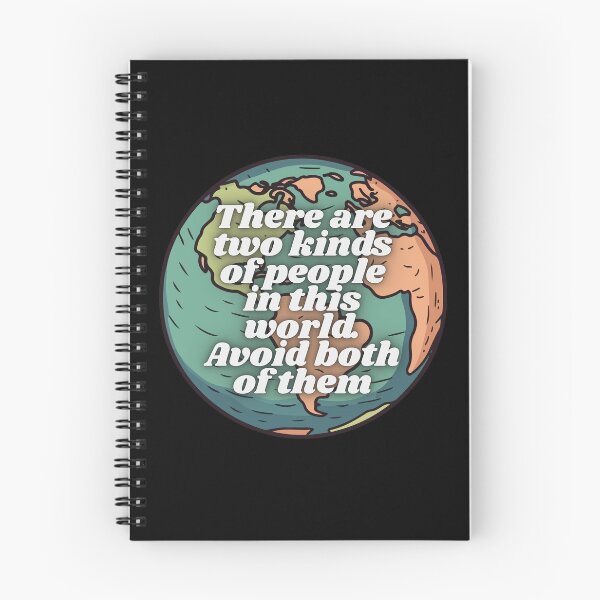 Item preview, There are two kinds of people in this world. Avoid both of them. On globe designed and sold by jamesgerardking.