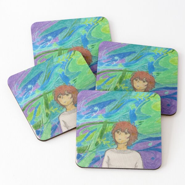 Item preview, Dreamy Swirls Boy Portrait designed and sold by magatiorsuao.