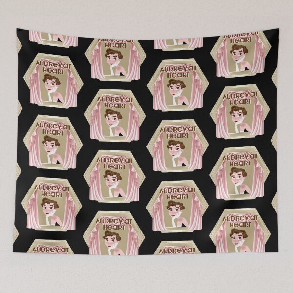 Item preview, Audrey at Heart (on Black) designed and sold by PawsitiveMum3.
