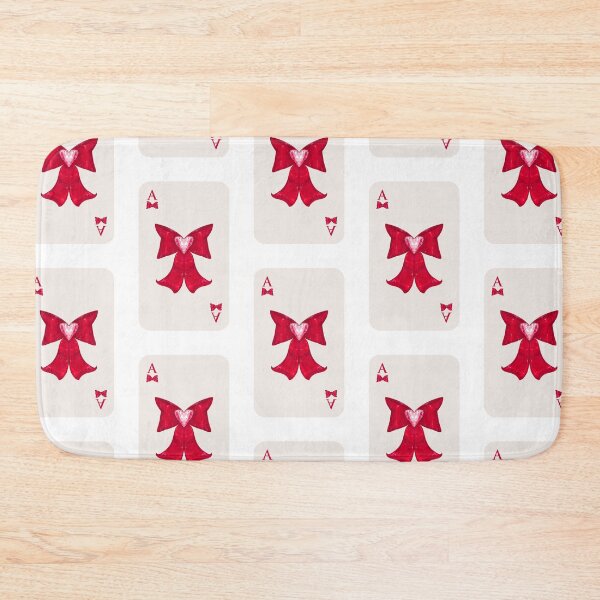 Item preview, Ace of Hearts Ribbon Casino Playing Card Illustration, Retro Vibes, Coquette Bows designed and sold by SpringTeaDesigns.