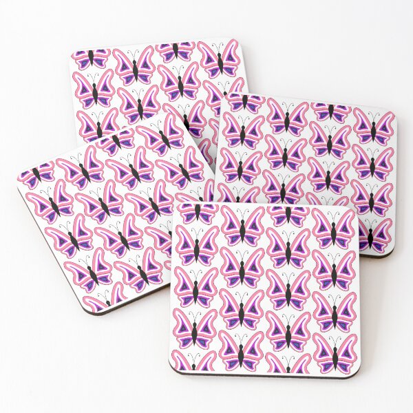 Item preview, Genderfluid Pride butterflies designed and sold by Celeste Bocchicchio-Chaudhri.