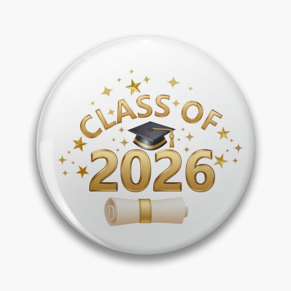 Item preview, Class of 2026 Graduate with Black Graduation Hat, Diploma & Stars designed and sold by jeweleddesigns.
