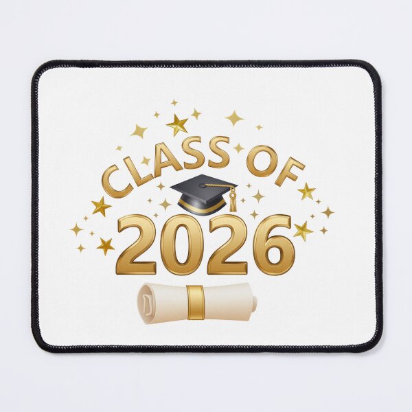 Item preview, Class of 2026 Graduate with Black Graduation Hat, Diploma & Stars designed and sold by jeweleddesigns.