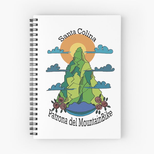 Item preview, Santa Colina - Patrona del Mountain Bike designed and sold by felipe barona ceballos.
