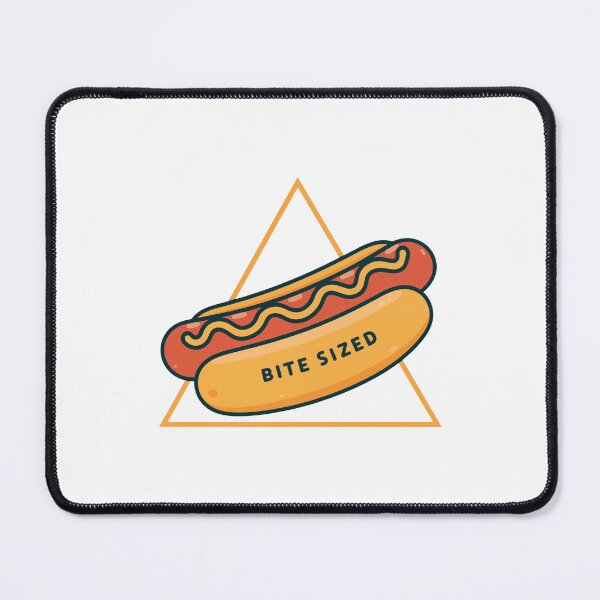 Item preview, Hot Dog Bite Sized Food Lover Humor designed and sold by FWLKIT.