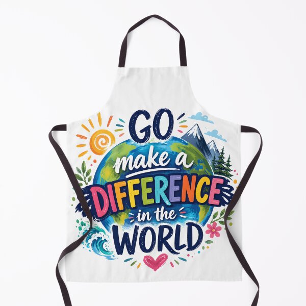 Item preview, Make a Difference – Inspirational Earth Design designed and sold by Stubblejumper Artworks.