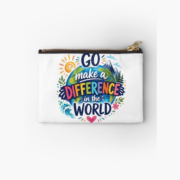 Item preview, Make a Difference – Inspirational Earth Design designed and sold by Stubblejumper Artworks.