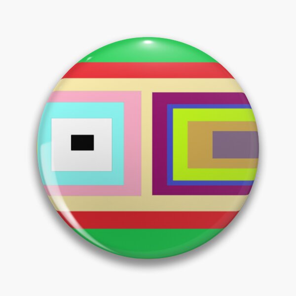 Item preview, Vibrant Nested Rectangles Abstract Wall Art — Bold Colourful Geometric Print designed and sold by FavouredStudio.
