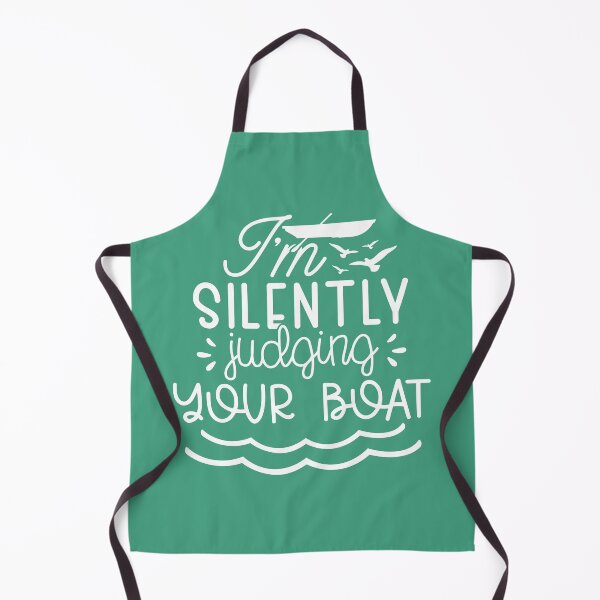 Artikelvorschau, Ich beurteile stillschweigend dein Boot – Lustiges Bootsdesign für das Leben auf dem See entworfen und verkauft von EmeraldeaArt.