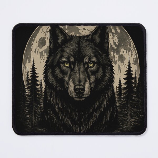 Item preview, Silent Wolf Society Trust No One Vintage Wolf Design designed and sold by KAIGEN7.