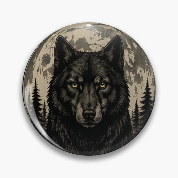 Item preview, Silent Wolf Society Trust No One Vintage Wolf Design designed and sold by KAIGEN7.