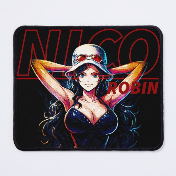 Item preview, Retro Nico Robin Halftone Anime Poster designed and sold by Senpai Syndicate.