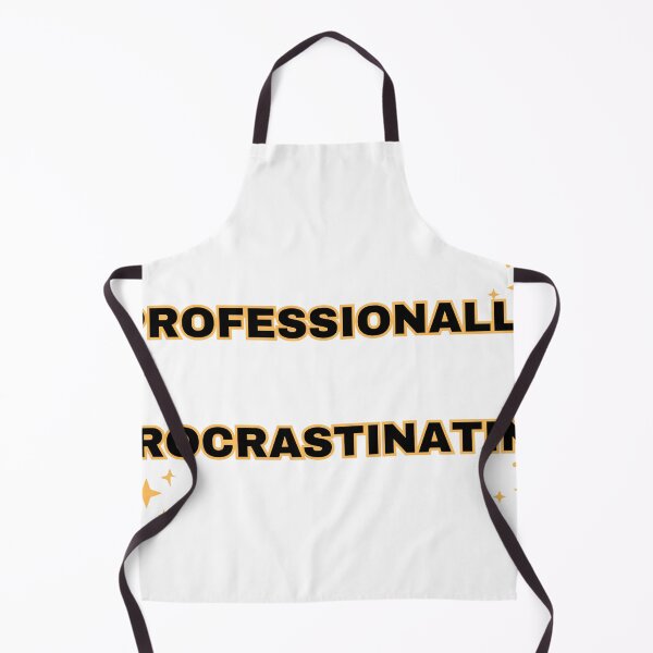 Item preview, Professionally Procrastinating Funny Lazy Humor Quote T-Shirt designed and sold by vibecraft_studio2.