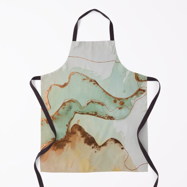 Item preview, Copper Patina Abstract Waves Pattern designed and sold by Tammy Winand Arts.