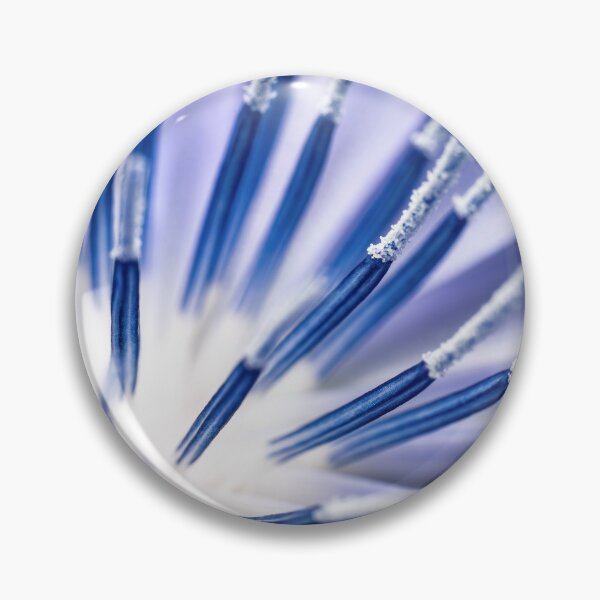 Item preview, Radiance — Blue Flower Stamens Abstract Macro designed and sold by Rabee Khalil Photography.