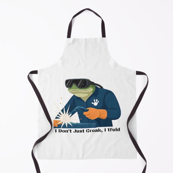 Item preview, Funny Welding Frog Welder Metalworking Trade Joke designed and sold by FANTASYoDarknes.
