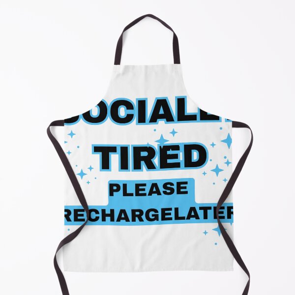 Item preview, Socially Tired Please Recharge Later Funny Introvert Quote T-Shirt designed and sold by vibecraft_studio2.