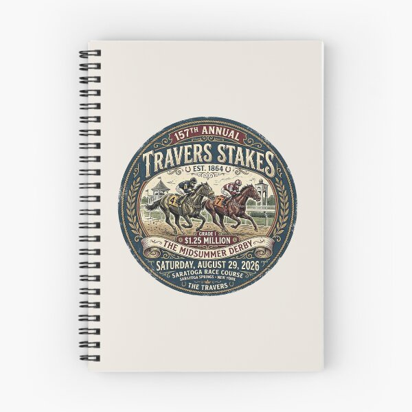 Item preview, Vintage Travers Stakes 2026 Saratoga Horse Racing Commemorative Design  designed and sold by Ginny Luttrell.