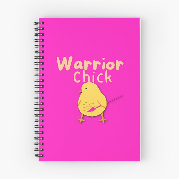Item preview, Chronic Illness Warrior Chick - Cute Warrior Pun designed and sold by pulse_retail.