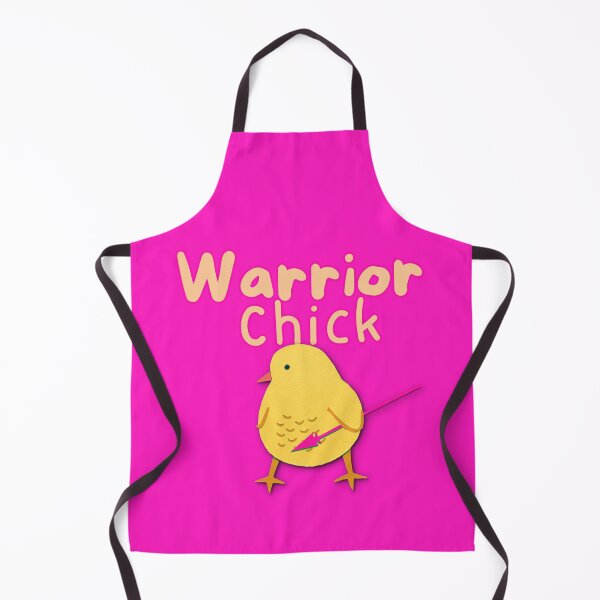 Item preview, Warrior Chick - Cute Chronic Illness & Disability Warrior Pun designed and sold by pulse_retail.