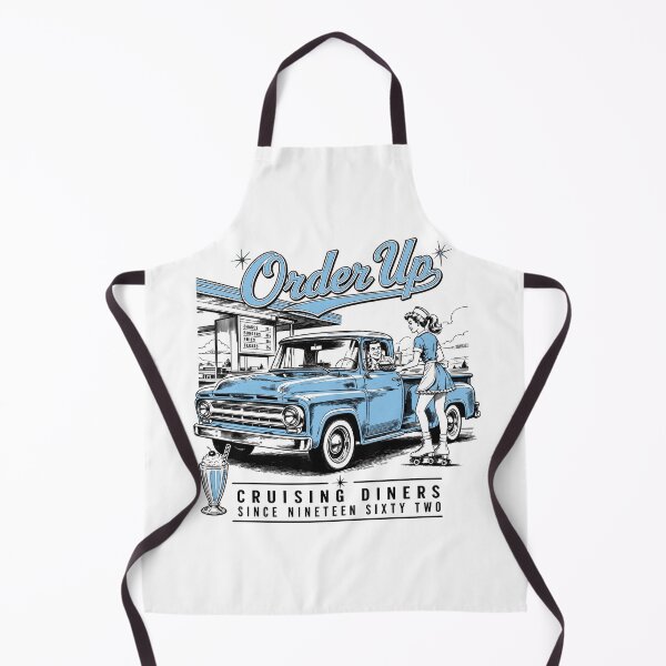 Item preview, Order Up, Classic American Pickup Truck Retro Diner Art designed and sold by NullSpacePrints.