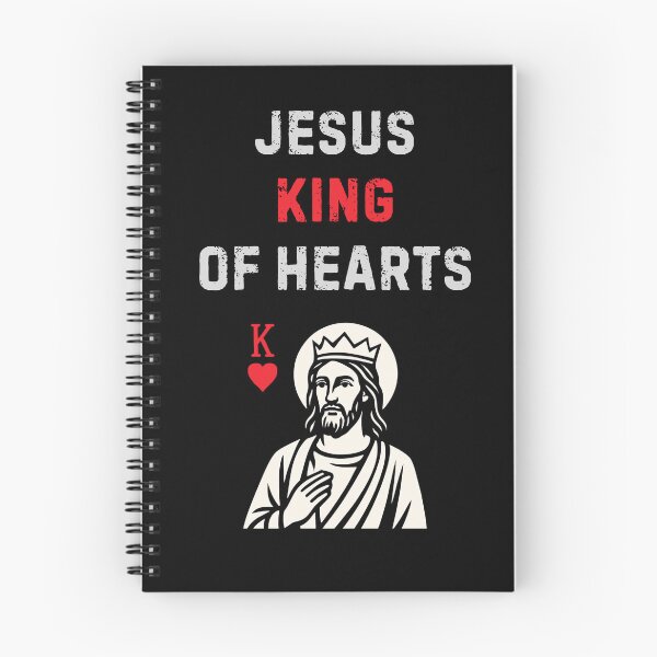 Item preview, Jesus King Of Hearts Funny Gift For Christians designed and sold by WearFine.