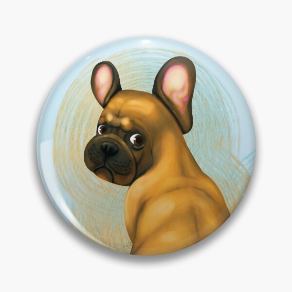 Item preview, Fawn French bulldog with a black mask designed and sold by Konopikyu.