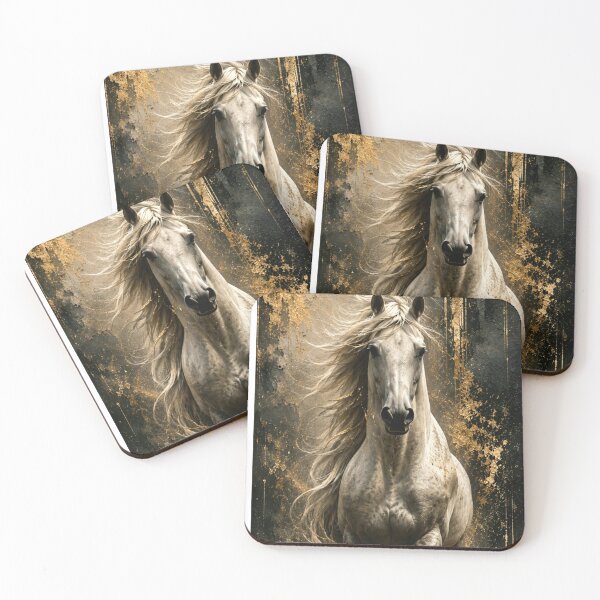 Item preview, Golden Spirit Horse designed and sold by ArtbyValks.