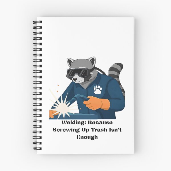 Item preview, Funny Welding Raccoon Welder Trash Panda Metalworking designed and sold by FANTASYoDarknes.
