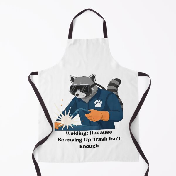 Item preview, Funny Welding Raccoon Welder Trash Panda Metalworking designed and sold by FANTASYoDarknes.