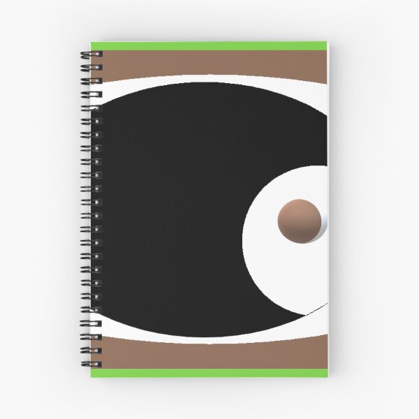 Item preview, Eclipse Abstract Wall Art — Bold Black White and Brown Digital Print designed and sold by FavouredStudio.