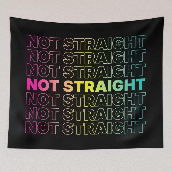 Item preview, Not Straight V2 - Pan Colors designed and sold by sillyjess.