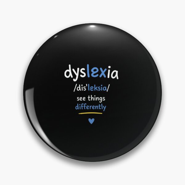 Item preview, Different Not Less Dyslexia Pride designed and sold by MYNTLYF.