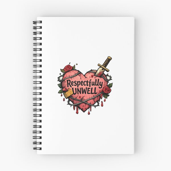 Item preview, Respectfully Unwell Broken Heart designed and sold by trippinimages.