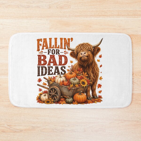Item preview, Fallin For Bad Ideas Cow designed and sold by HippyRikky.