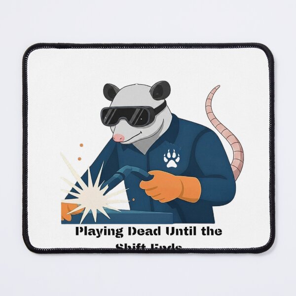 Item preview, Funny Welding Opossum Welder Possum Metalworking designed and sold by FANTASYoDarknes.