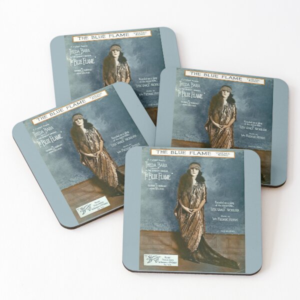 Item preview, Theda Bara The Blue Flame designed and sold by collageDP.