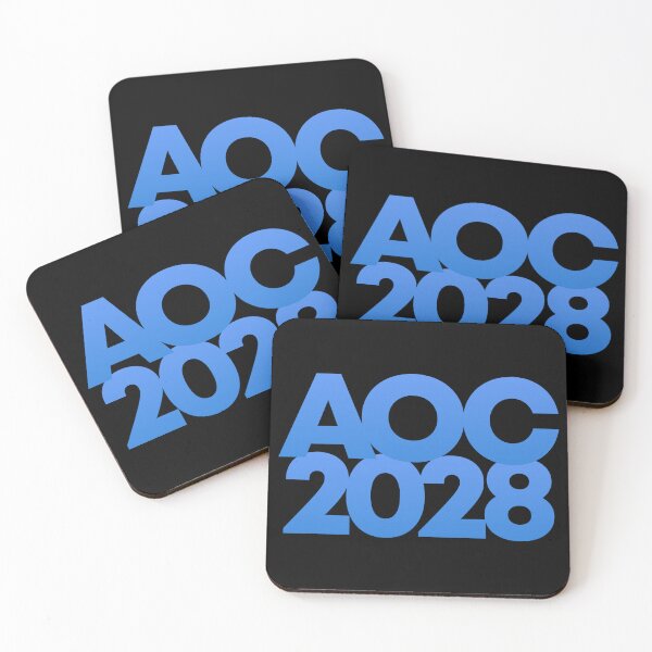 Item preview, AOC for President 2028 designed and sold by DalePrestonArt.