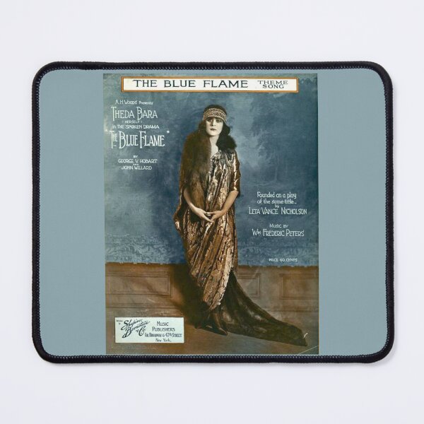 Item preview, Theda Bara The Blue Flame designed and sold by collageDP.