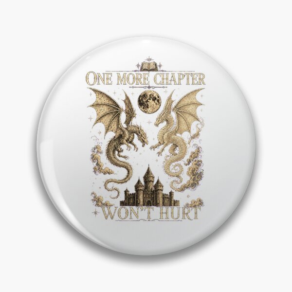Item preview, Fantasy Reader Gift for Bookworms One More Chapter Won’t Hurt Dragon Design designed and sold by Passionread.