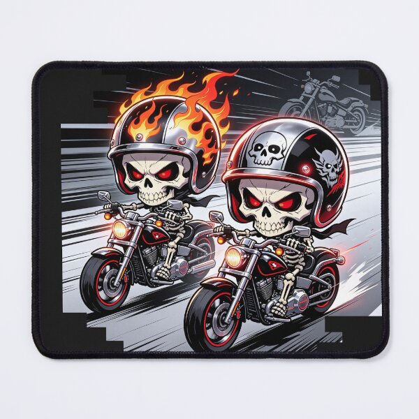 Item preview, skull motorcycle designed and sold by wojtas90.