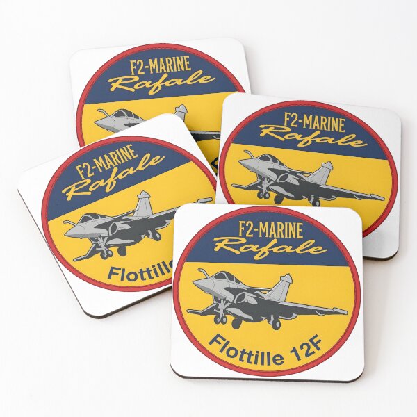 Item preview, Flottille 12F F2-Marine Rafale Military Patch Design designed and sold by CharlieDesings.
