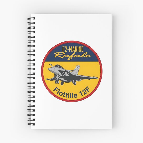 Item preview, Flottille 12F F2-Marine Rafale Military Patch Design designed and sold by CharlieDesings.